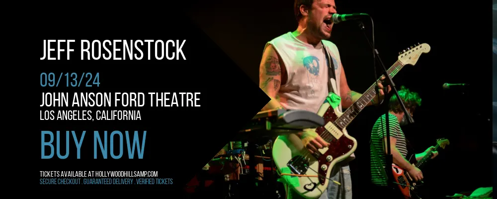 Jeff Rosenstock at John Anson Ford Theatre